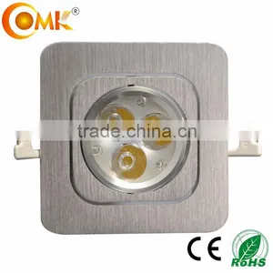 Hot Sale Rotatable 450lm 9W LED Grille Lights thumbnail-1
