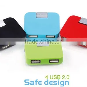 Factory Price USB 2.0 Plastic ABS Charging HUB 4 Port USB 2.0 HUB thumbnail-3