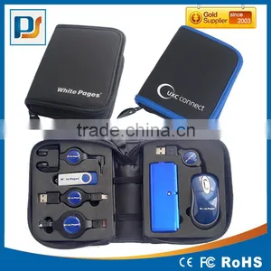 Executive Laptop Accessory Kit ~ Optical Mouse, 4-Port USB Hub, USB Pendrive and More thumbnail-4