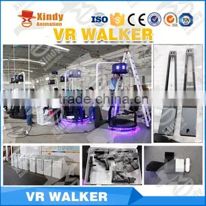 CS VR Game Machine vr 3d Glasses vr Interactive 9d Cinema Seat Simulator VR Treadmill thumbnail-4