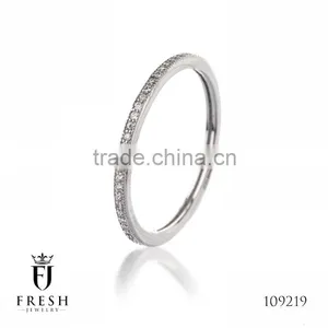 Fashion 925 Sterling Silver Ring - 109219 , Wholesale Silver Jewellery, Silver Jewellery Manufacturer, CZ Cubic Zircon AAA thumbnail-1