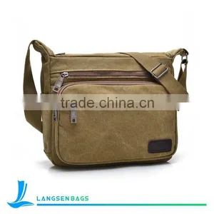New Canvas Messenger Bags Wholesale From Bag Manufacture thumbnail-2