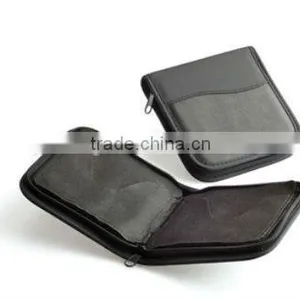 Handmade Leather CD/DVD Case Holder thumbnail-1