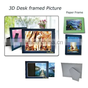 Custom Framed 3d Lenticular Desk Picture thumbnail-1