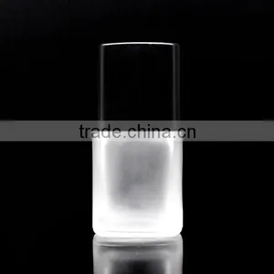 Frosty 15ml Square Shap Bottle for Nail Polish With Square Cap Make in China thumbnail-1