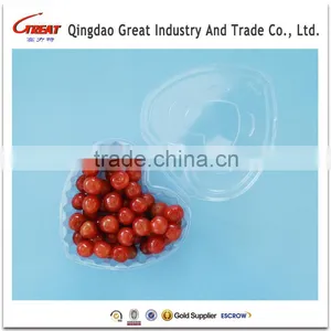 New Design Popular Plastic Heart Shaped Fruit Container thumbnail-1