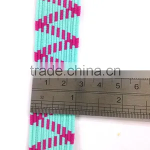 Colored Braid Elastic / Multi-Color Knitted Elastic Braid thumbnail-1