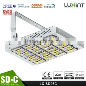 Different Beam Angle Modular Design Adjustable Bracket CE Rohs Meanwell Driver 100-140lm/W 120W Outdoor LED Tunnel Light thumbnail-5