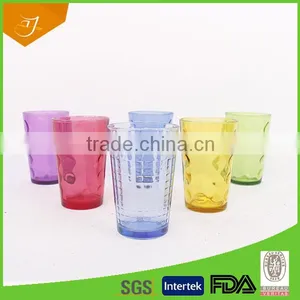 2014 Newest Machine-Pressed Colorful Glass Cup/Wine Goblet Manufacturers thumbnail-2