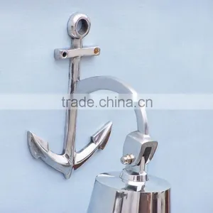 Nautical Hanging Anchor Bell - Nautical Decorative Ship Bells - NBB 0018 thumbnail-3