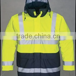 3 in 1 Hiviz Stretchable PU Jacket thumbnail-1