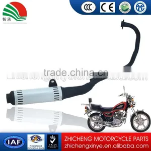Flexible Exhaust Pipe Muffler Motorcycle Factories Spare Parts China GSR-125CC thumbnail-1