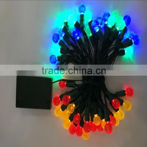 5m Waterproof Cotton Ball LED Fairy String Lights With Timed Battery Operated thumbnail-1