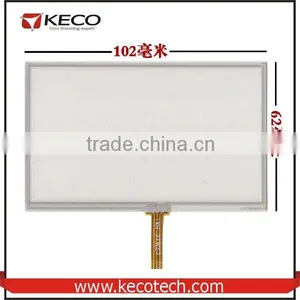 4.3" Inch Compatible 4 Wire Resistive 102mm*62mm HSD043I9W1 Touch Glass Digitizer Screen thumbnail-1