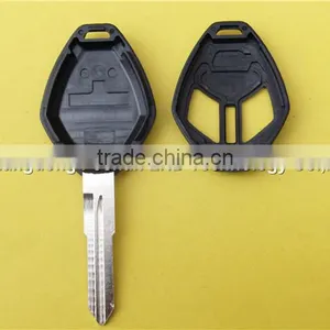 Blank Replacement 2 Buttons Uncut Right Groove Blade Remote Key Blank Mistubishi Car Key thumbnail-2