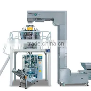 Automatic Granule Packaging Machie + Muti-head Weigher + Z Type Feeding Machine thumbnail-1