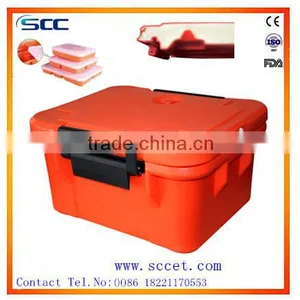 Warm Food Box Food Hot Box Heating Food Storage Box PU Insulation Hot Box thumbnail-1