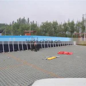 Outdoor Giant Mental Frame Pool Intex Pool for Sale thumbnail-6
