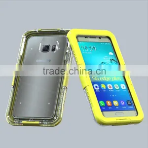 Durable Diving Swimming Waterproof Snow/Shockproof Slim Case For Samsung Galaxy S6 Plus thumbnail-2