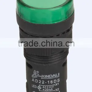 CE ROHS 22mm Protected LED Indicator Lamp/indicator Light AD22-22DSN thumbnail-1