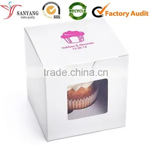 Paper,350g Art Card Material and Accept Custom Order Cupcake Box Disposable thumbnail-1