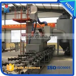Steel Tube Blasting Machine for Sale /Automatic Abrator/shot Blast Equipment thumbnail-4