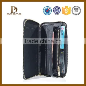 Wholesale Custom Consice Genuine Leather Purse for Women thumbnail-4