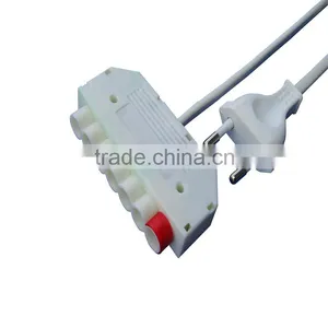 Euro Extension Cable White 2meters (EU-PS) thumbnail-1