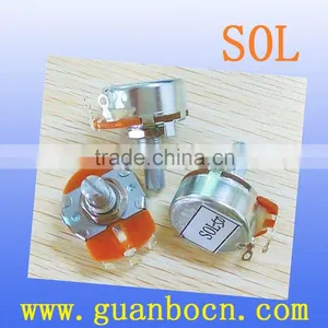 SOLgold Aluminum Wirewound Resistor-24mm Potentiometers Rotary Potentiometers Resistor Wirewound Potentiometer thumbnail-1