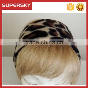 A-122 Fashion Winter Polar Fleece Leopard Ear Warmers Leopard Fleece Headband Earmuffs Leopard Print Fleece Head Warmer thumbnail-2