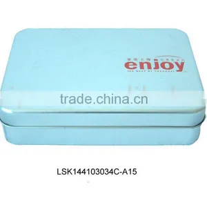 144*103*34 High Quality Rectangular Tin,chocolate Tin,candy Tin thumbnail-1