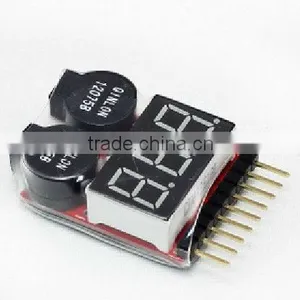 1-8s RC Lipo Battery Low Voltage Alarm Indicator thumbnail-1