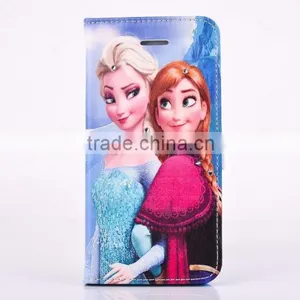 For IPhone 5/5s Frozen Flip Elsa Wallet Case With High Definiton Color Printing thumbnail-1