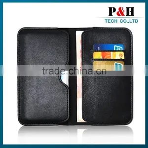 For IPhone 6 Leather Case, Wallet PU Leather Case Side Flip Cover Wit thumbnail-5
