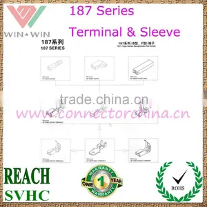 187 Brass Continuous Female Flag Terminal Middle Type thumbnail-2
