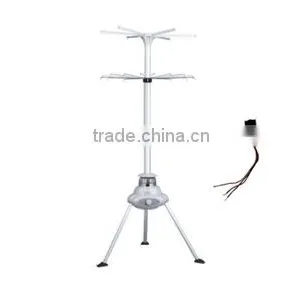 High Quality Space Saving PTC Electric Heated Clothes Dryer With Anion and Towel Rack thumbnail-3