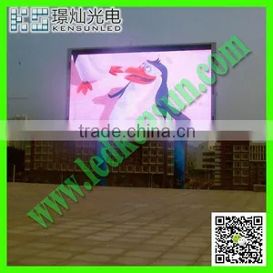 Energy Saving Full Color HD LED Video Display Screen Glass Facade Led Display thumbnail-1