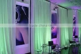 New Product Backdrop Pipe and Drape for Wedding, Pipe and Drape Kits Made in Chi thumbnail-1