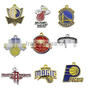 New Custom NBA Basketball Sport Team Charm thumbnail-1