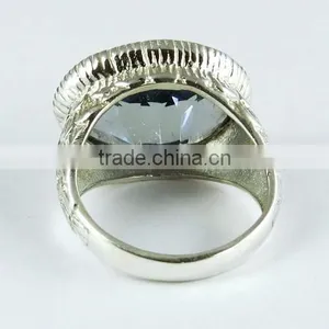 Fields Of Summer !! Mystic Topaz 925 Sterling Silver Ring, Silver Jewelry Manufacturer, Gemstone Silver Jewelry thumbnail-6