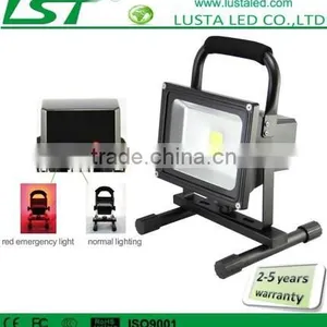 Portable Battery LED Work Lights IP65 Outdoor 24V 12V LED Flood Lights Outdoor 20W Epistar Power Emergency Rechargeable Light thumbnail-1