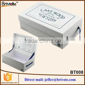 Customized Paper Shoe Box Cardboard Shoe Box With Handle Quality Choice Most Popular thumbnail-4