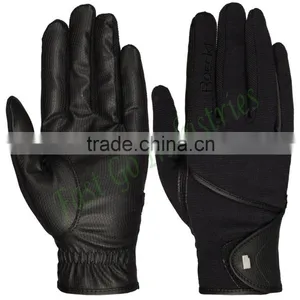 Very Good Quality Stretch Fabric Horse Riding Gloves,equestrian Horse Riding Gloves thumbnail-1