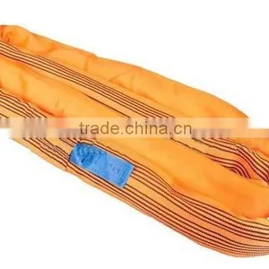 100% Polyester Orange Round Sling Lifting Belt thumbnail-6