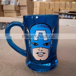 Screen Printing Hero Series Glass Drinking Mugs thumbnail-2