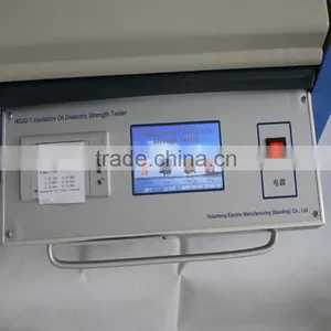 China Market of Electronic HZJQ-1 Portable Transformer Oil Tester/ Transformer Oil Bdv Testing Kit thumbnail-1