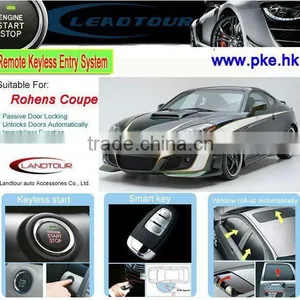 Engine Start Stop System Smart Key Beret Car Alarm for Hyundai Rohens Coupe Keyless Entry With Central Locking System thumbnail-1