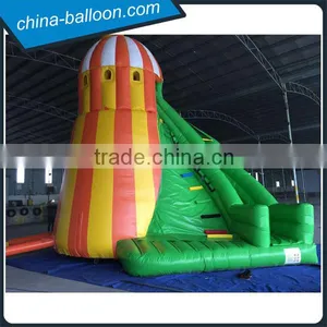 Inflatable Helter Skelter Bouncer Slide / Cheap Inflatable Dry Slide / Inflatable Tower Slide for Sale thumbnail-1