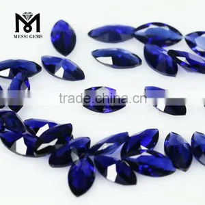 Wuzhou Direct Sale Faceted Loose Stones Marquise 3 x 6 mm 34# Corundum Gemstone thumbnail-1