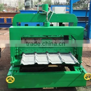 Circular Arc Glazed Tile Roll Forming Machine thumbnail-1